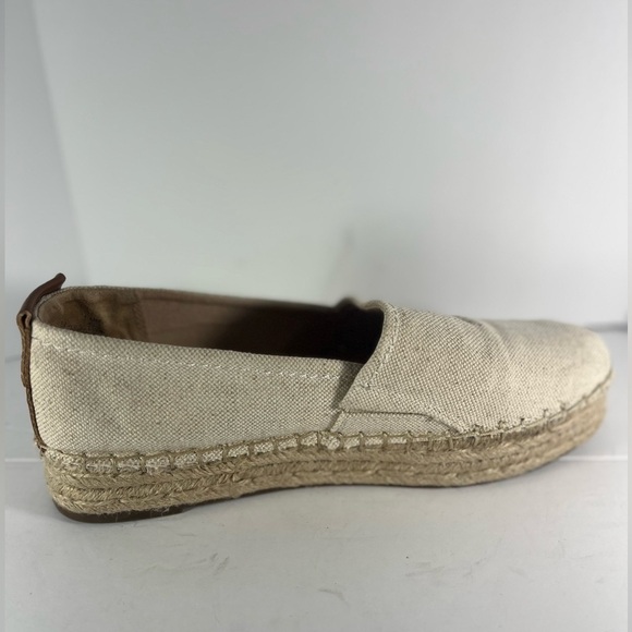 SAM EDELMAN CIRCUS Espadrille Beige Wedge Jute Sandals Size 10 - Picture 14 of 15